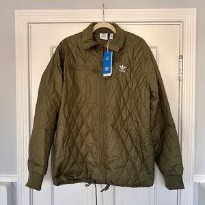 NWT Adidas Original Men’s Medium Quilted Air Jacket H11428